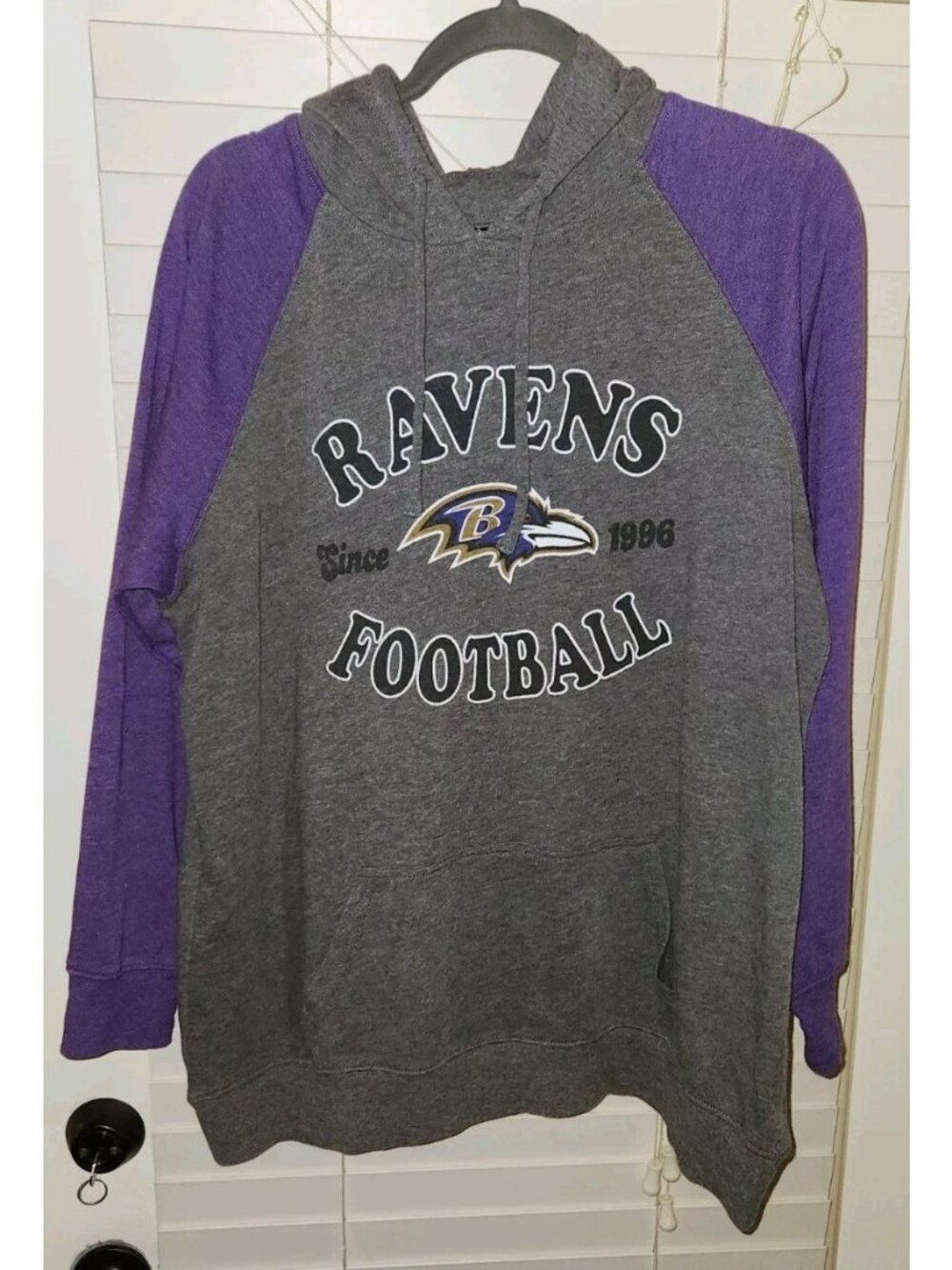 BALTIMORE RAVENS NFL Women's hoodie sweatshirt 1X.............................B5